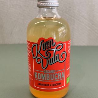 Kombucha zanahoria y cúrcuma