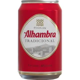 Cerveza  lata 330ml.