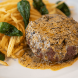 Hamburguesa Victoria, al estilo café de París