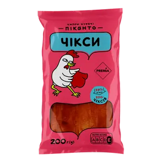 Чипси PREMIA Чікси Піканто курячі (200г)