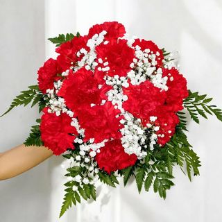 Ramo de Claveles Rojos