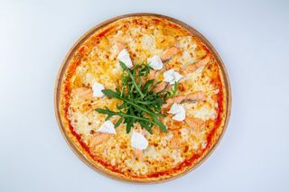 Пицца с лососем 33см