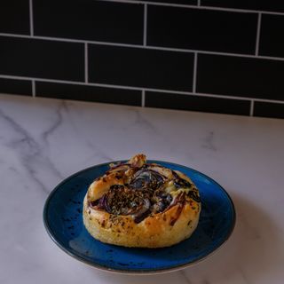 Focaccia de Azeitona com Cebola Roxa (unidade)