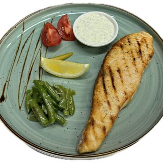 Стейк из лосося