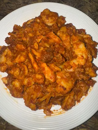 Kita firfir with meat
