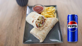 Pollo tortilja + Pepsi 0.33l