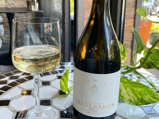 Біле сухе Вальдебарон вино