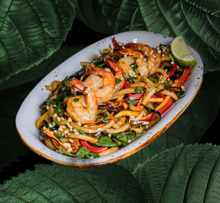 Makaron udon z krewetkami 6 szt. 350g