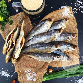 Płoć suszona wypatroszona 500g