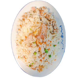 208. Ориз със свинско и зеленчуци (700г)