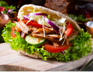 Kebab De Falafel (Grande)