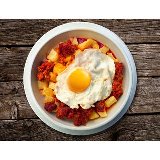 Uji, 2 Eggs & Sweet Potato