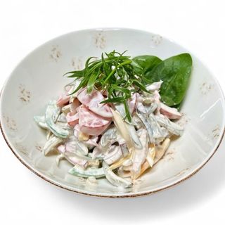 салат мясной микс 