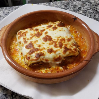 Lasagna de carne