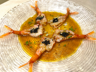 Sashimi gamberi rossi