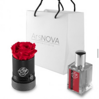 Rosa stabilizzata + profumatore d’ambiente 