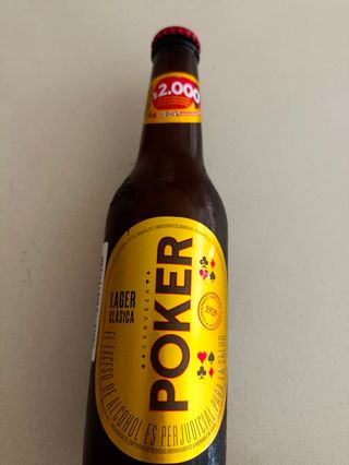 Cerveza Poker (330 Ml.)