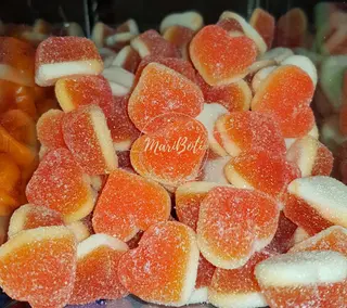 Fini - Corações Pêssego Recheados 50G