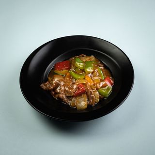 Ternera con gambas estilo Pekín