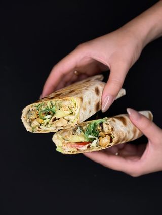 Шаурма Чорноморська (з мідіями) 