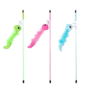 PAWISE Igračka za mačke Mahalica Gusenica, 45cm, raznih boja (KOD PAW28092)