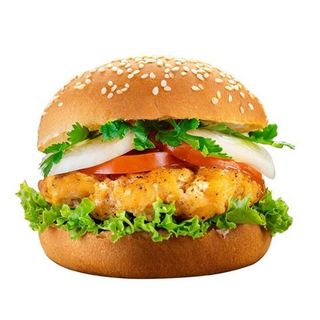 Chicken Onions Burger