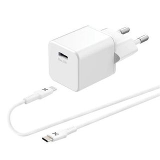 Cargador Wefix Ac 20W + Cable Usb-C 1M Blanco - 3615993757373