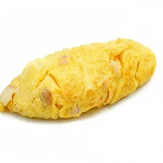 French Omelette With Chips