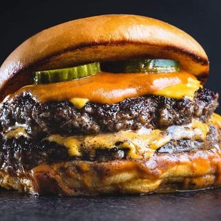 Menu Smash bbq cheese + patatine + bibita