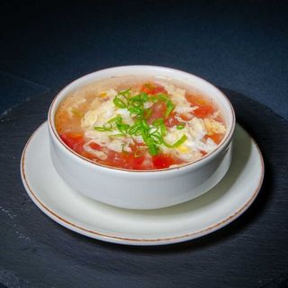 A02. Supa de rosii cu ou/西红柿蛋汤/Tomatoes soup with egg