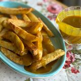 Chips With Curry Sauce (Small)