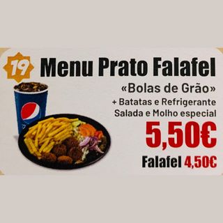 Prato Falafel