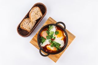 Шакшука со страчателлой