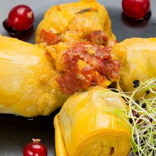 Alcachofas Con Jamón (500 G.)