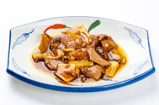 130 Manzo funghi bambu