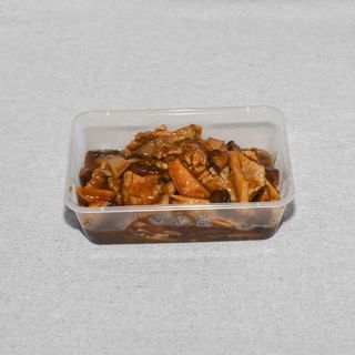 Vitello con Funghi e Bambù