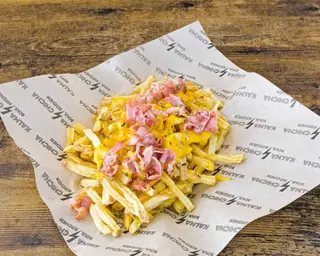 Patatas Con Cheddar Y Bacon