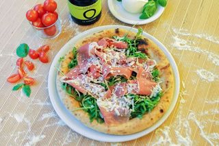 Pizza rucola e Parma