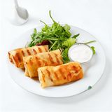 Clătite cu fileu de pui si cașcaval