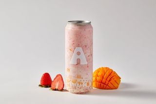 Strawberry pomelo sago