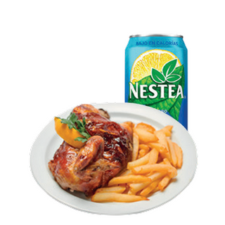 Menú pollo asado