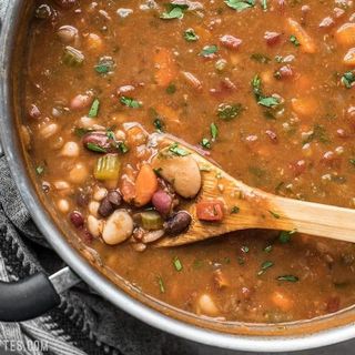 Mix beans soup