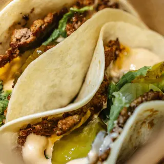 Smash Burger Tacos Menu