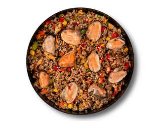 Рис з мідіями