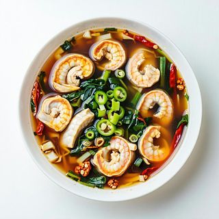 Zuppa pechinese agropiccante