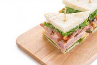 Tramezzino con prosciutto