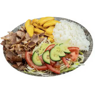 Plato especial con arroz