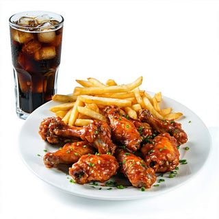 2 platos con patatas