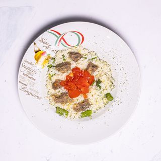 Risotto od bifteka i šparoga