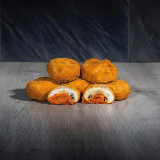 Champiñones rellenos de sobrasada